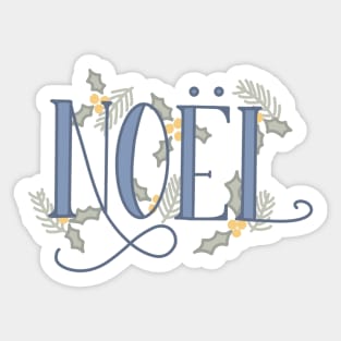 Noel Sticker